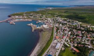 Husavik, Iceland - from the air