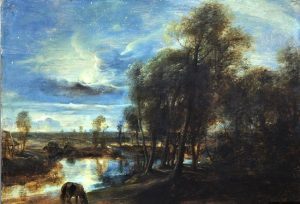 Rubens, Peter Paul, Landscape by Moonlight