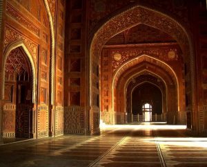 Taj Mahal - Interior Archways