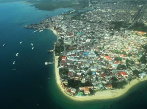 Zanzibar - Stone Town Ariel View